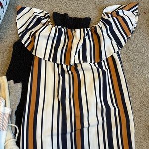 Off the shoulder dress